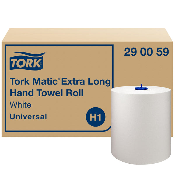 Tork, Matic Rollennhandtuch, H1, weiß, 1lg, 280mt, VPE: 6x1 Rolle