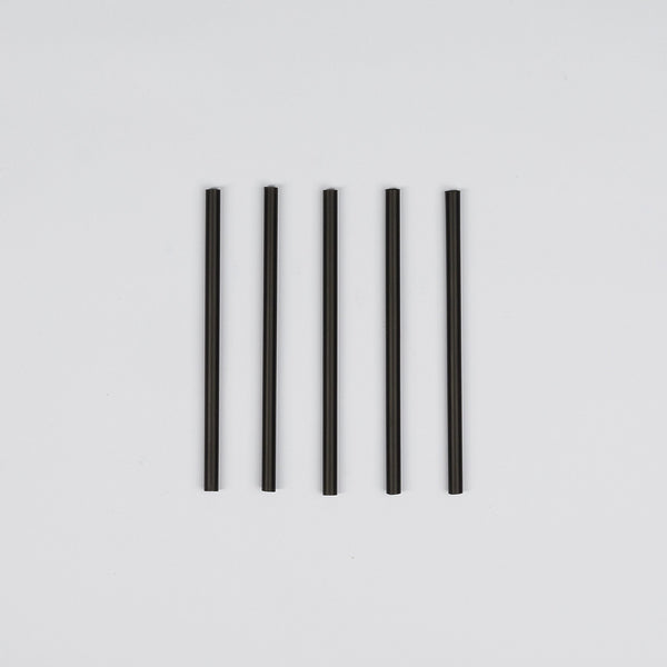 Der echte BioHalm, Ø7,5x150mm, Schwarz, VPE 500 St.