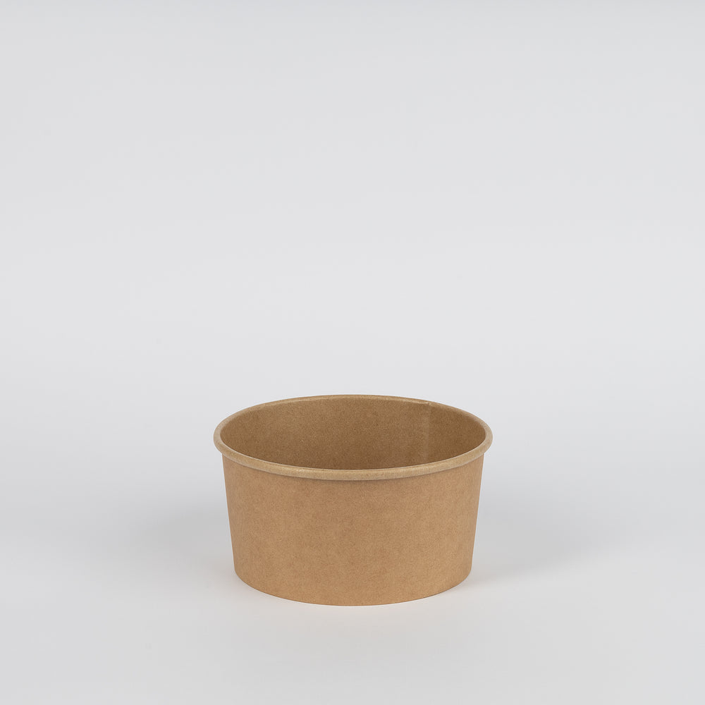 Salatschale aus Kraftkarton/PE, 1000ml, Ø150mm, VPE: 300 St.