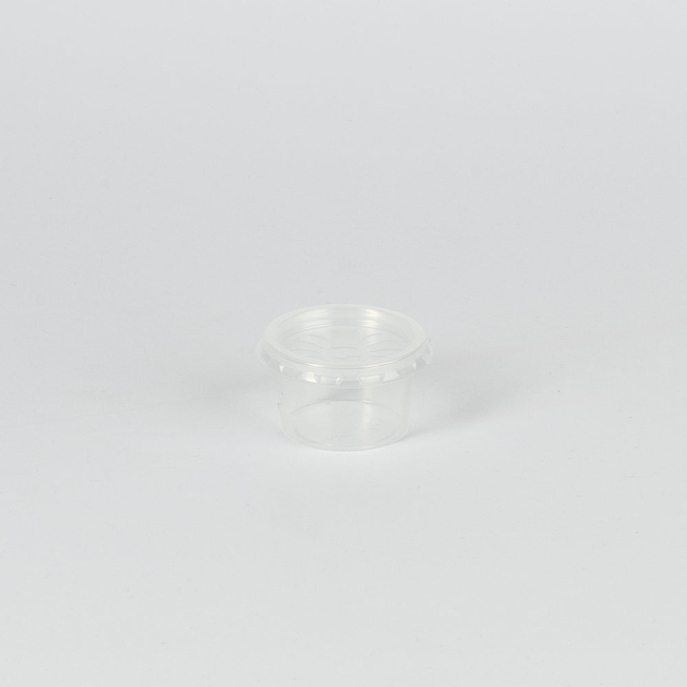 PP-Saucenbecher, Kombi-Pack, 30ml, transparent, VPE: 500 St.