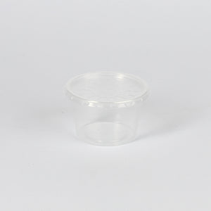 PP-Saucenbecher, Kombi-Pack, 100ml, transparent, VPE: 500 St.