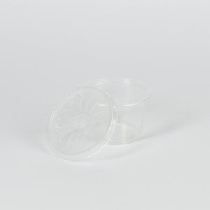 PP-Saucenbecher, Kombi-Pack, 100ml, transparent, VPE: 500 St.