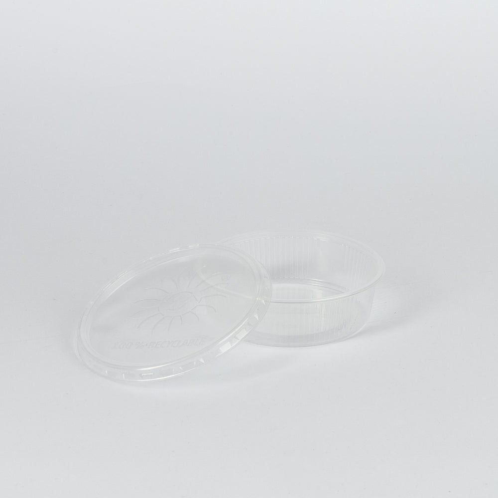 PP-Saucenbecher, Kombi-Pack, 125ml, transparent, VPE: 250 St.