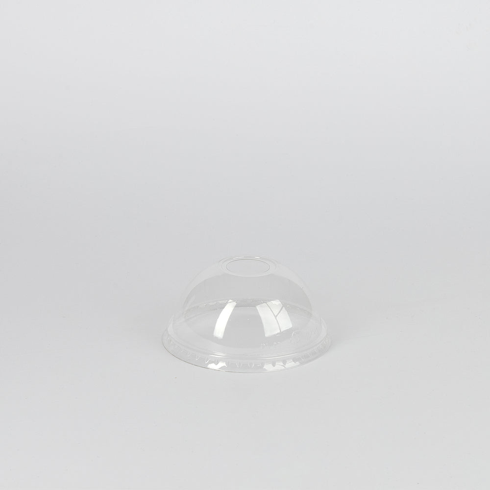 rPET, Dom Deckel mit Loch Ø95mm, VPE 1.000 St.