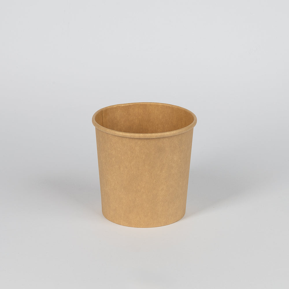 Suppenbecher, aus Kraftpapier/PE, 770ml, Ø115x110mm, VPE: 500 St.