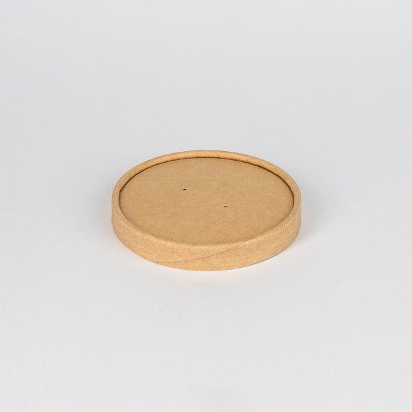 Papp-Deckel, PE-beschichtet, Ø115mm,<br> VPE: 500 St.