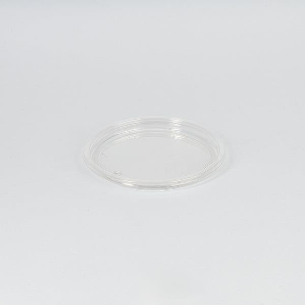 rPET-Deckel für Deli-Becher, 250/350/500/750ml, transparent, Ø117mm, VPE: 500 St.