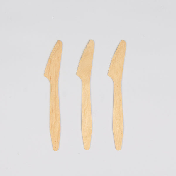 Holz Messer, Premium, 185mm, VPE: 100 St.