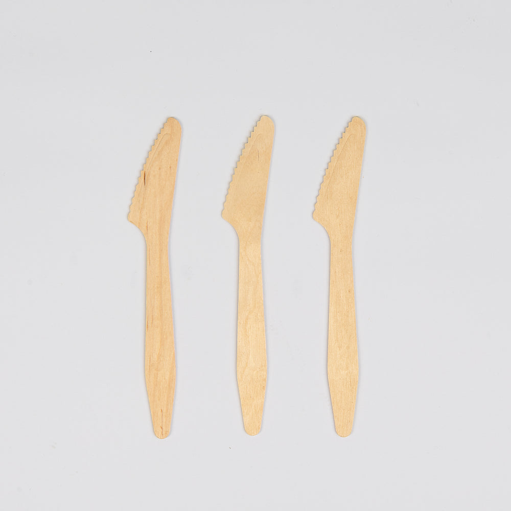 Holz Messer, Premium, 185mm, VPE: 100 St.