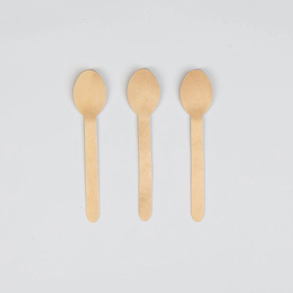 Löffel aus Holz, 165mm, VPE: 100 St.