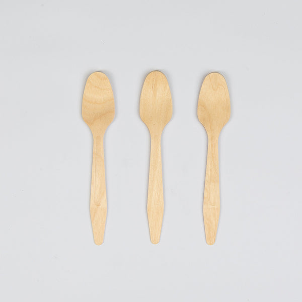 Holz Löffel, Premium, 185mm, VPE: 100 St.