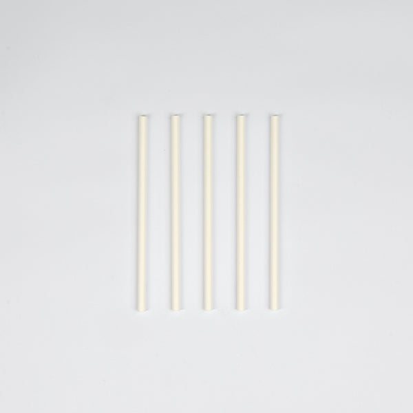 Papier-Trinkhalm, 4-lagig, Jumbo, weiß, Ø8x200mm, VPE: 250 St.