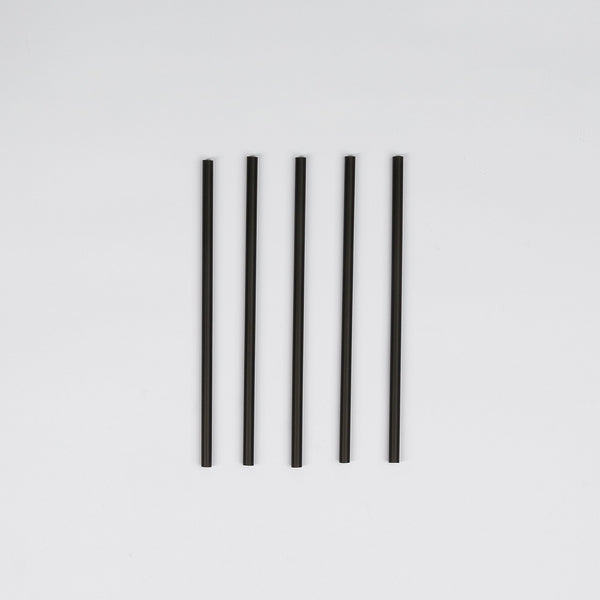 Der echte BioHalm, Ø7,5x200mm, Schwarz, VPE 500 St.