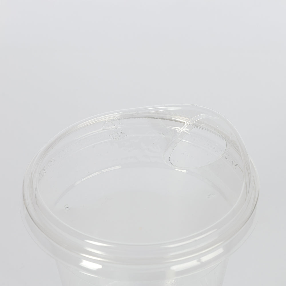 r-PET, Smoothie-Cup-Deckel, m. Trinköffnung, ø95mm, VPE: 1.000 St.