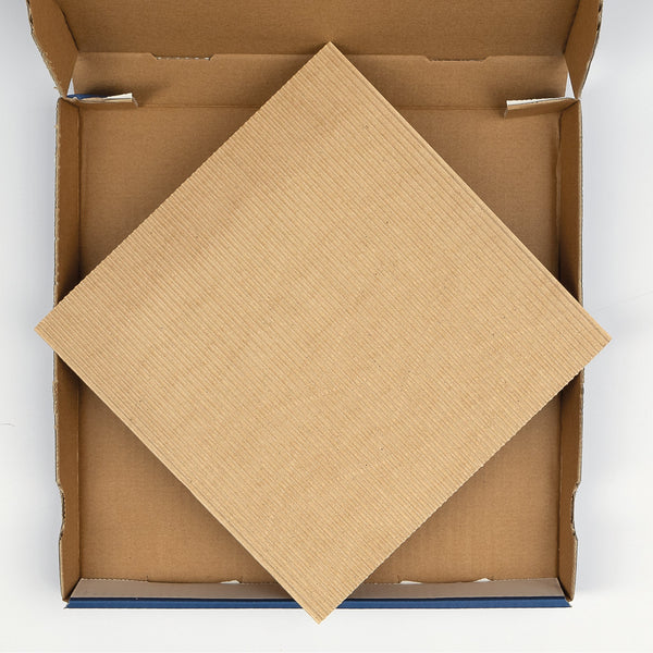Pizza-Secure, Kraftpapier-Welle, 27x27cm, VPE: 200 St.