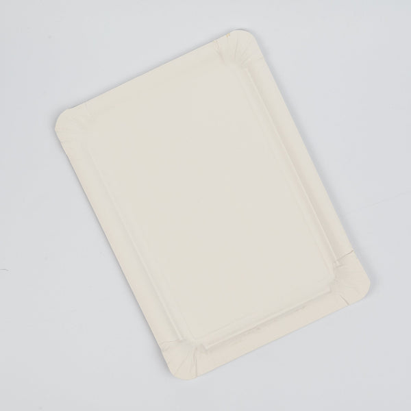 Pappteller, weiß, 21x29cm, VPE: 250 St.