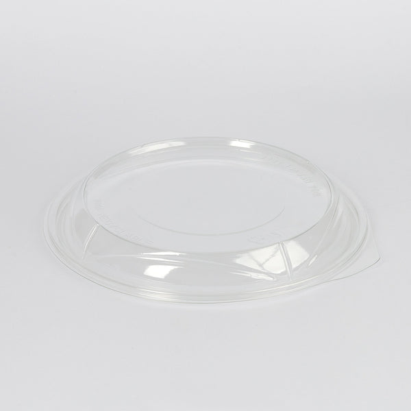 Deckel, r-PET, transparent, Ø215mm, passend für r-PET Salatschale 800ml, VPE: 300 St.