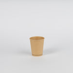 Pappbecher, neutral-braun, kraft/PE, 8oz, Ø80mm, 200ml