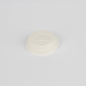 CPLA-Deckel, f. Pappbecher, Ø80mm, weiß, VPE: 1.000 St.