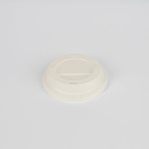CPLA-Deckel, f. Pappbecher, Ø90mm, weiß