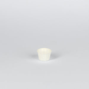 Papier-Dressing-Becher, 30ml, weiß, 80gr./m², Ø42x27mm, VPE: 250 St.