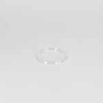 rPET-Deckel, f. Dressingbecher, rund, 30/50ml, transparent, Ø66,5mm, VPE: 2.000 St.