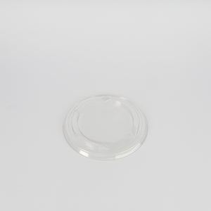 r-PET Deckel, für Salatschale aus Kraftkarton, 500/750/1000ml, temperaturfähig bis 60 °C, Ø150mm, VPE 300 St.