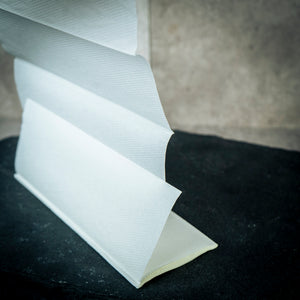 Handtuchpapier-Interfold, V/ZZ-Falzung, weiß, 2-lagig, 21x24cm, VPE: 3.000 Blatt