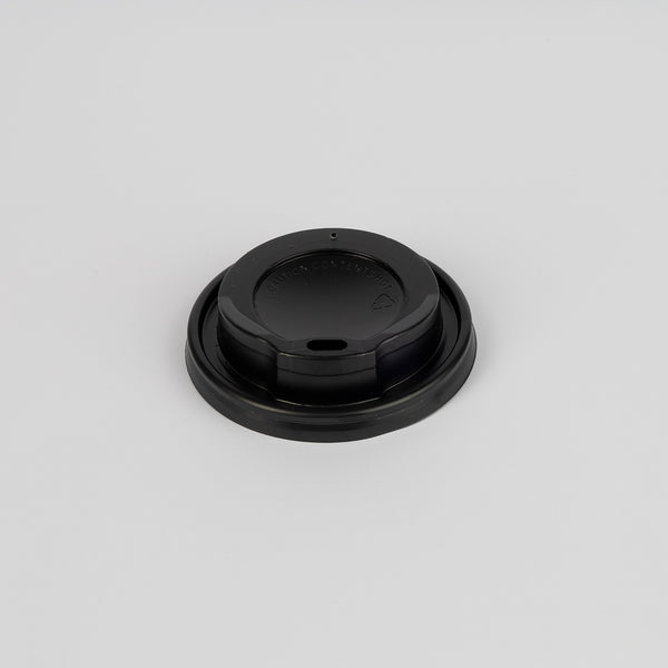 PS-Deckel, schwarz, Ø80mm, VPE 1.000 St.