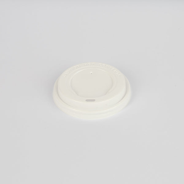 PS-Deckel, weiß, Ø80mm, VPE 1.000 St.