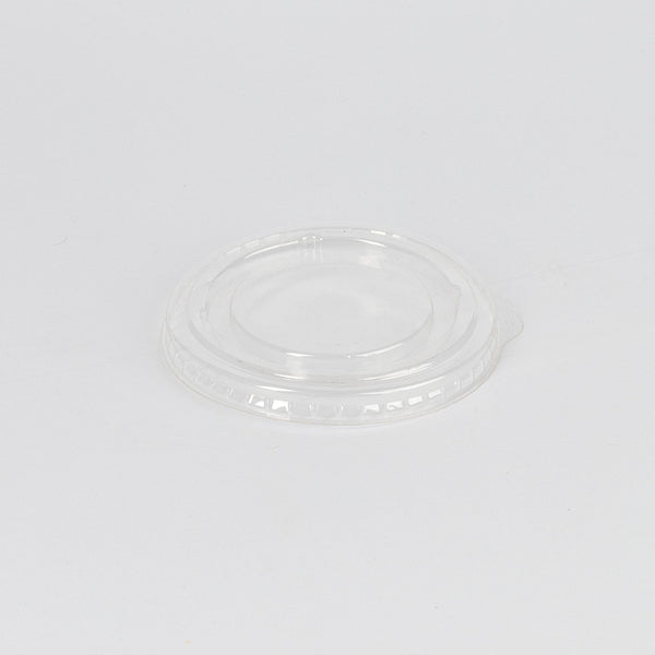 r-PET, Flach-Deckel, geschlossen, CL95, Ø95mm, VPE: 1.000 St.