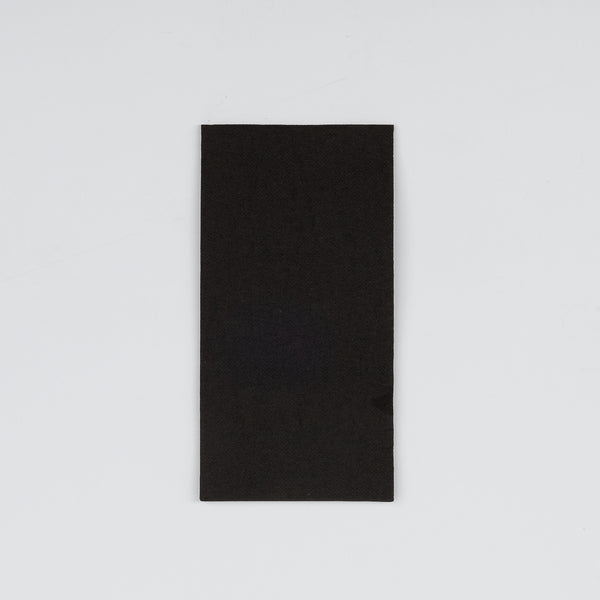 Servietten, 40x40cm, 1/8-Falz, schwarz, "Double Point", 18gr./m², VPE: 1.200 St.