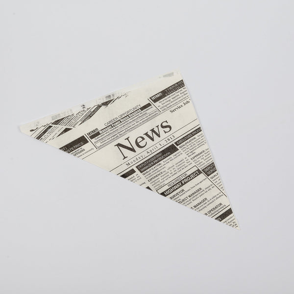 Spitztüte, 19cm, 125gr. Newspaper, VPE: 1.000 St.