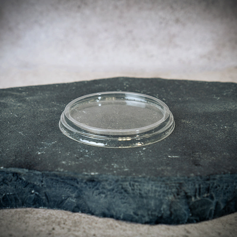 PLA-Deckel rund, 500ml, Ø 121 mm, Transparent